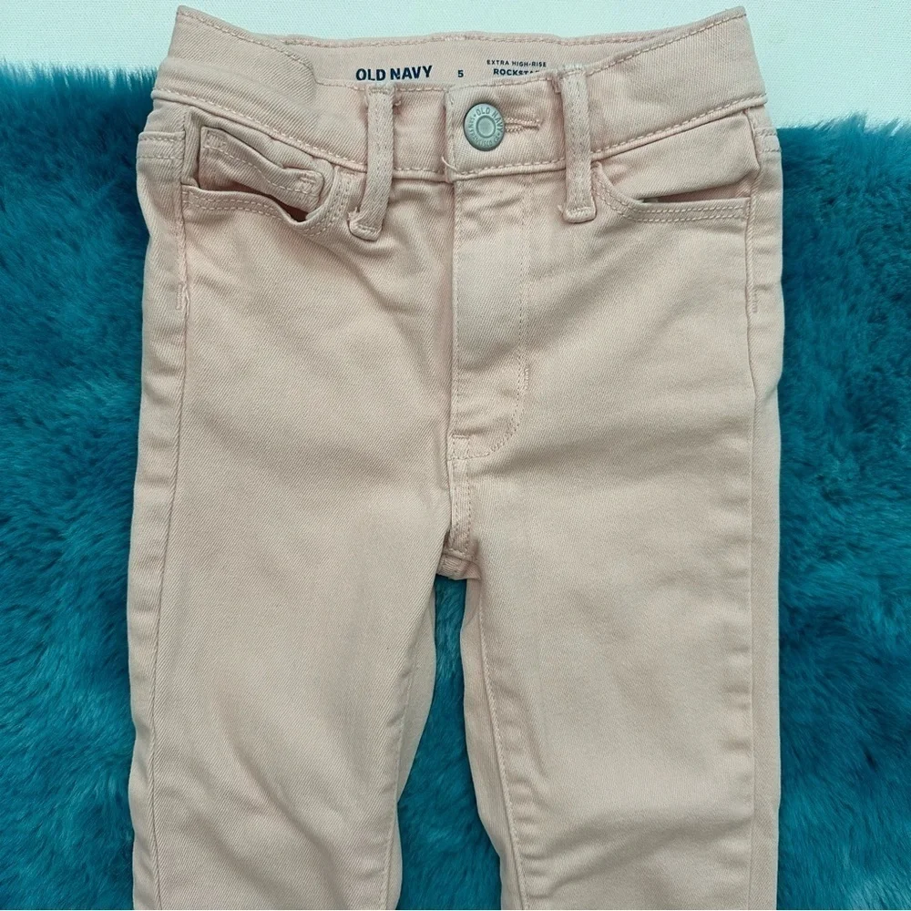 Old Navy Girls Extra High Rise Rockstar Jeggings Size 5